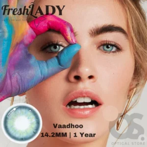 Freshlady Vaadhoo with Color Contact Lens, Disposable cosmetic eye lens