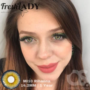 Freshlady Rihanna Color Contact Lens, Disposable cosmetic eye lens